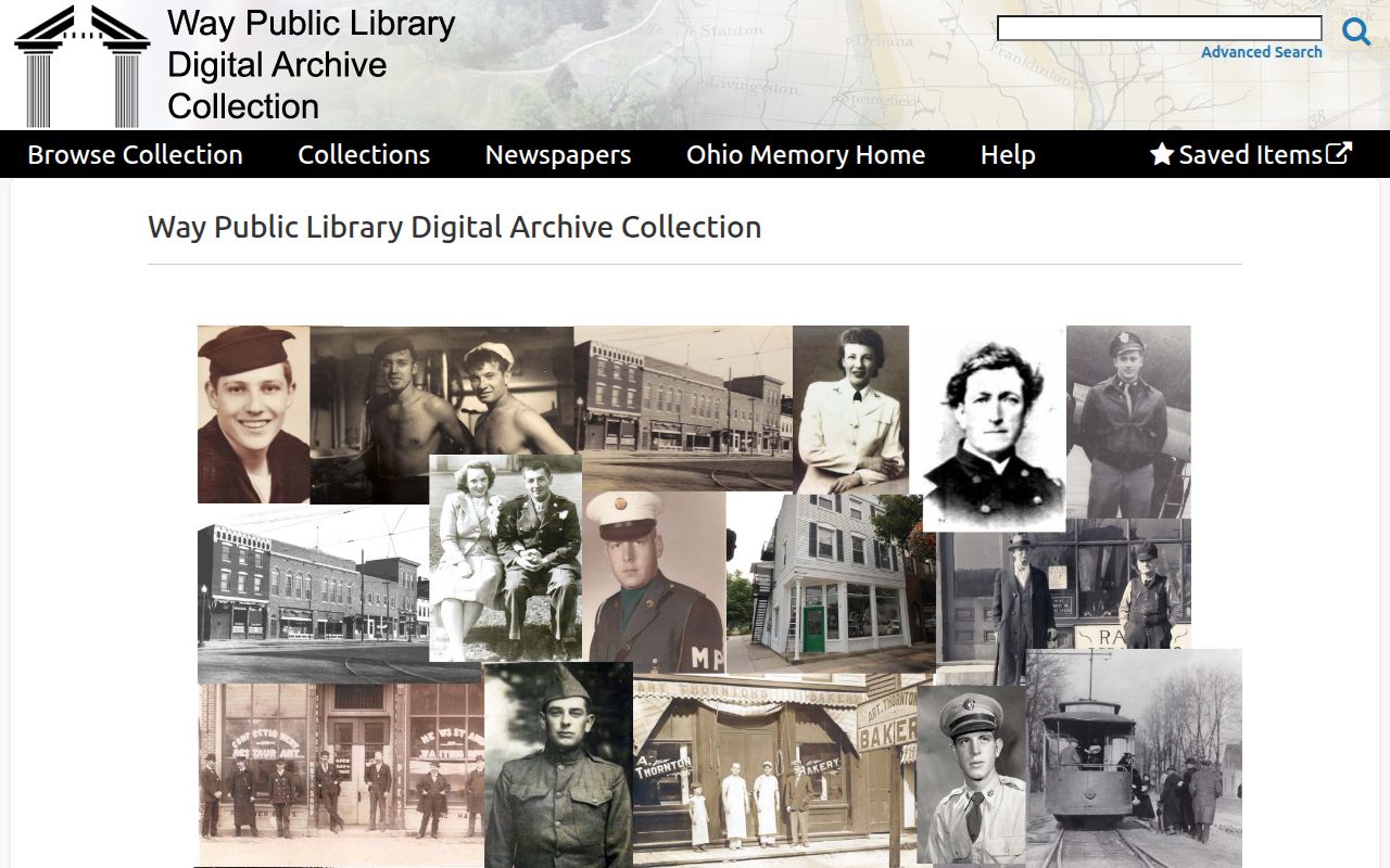 Perrysburg city directory records in the Way Library Digital Archive
