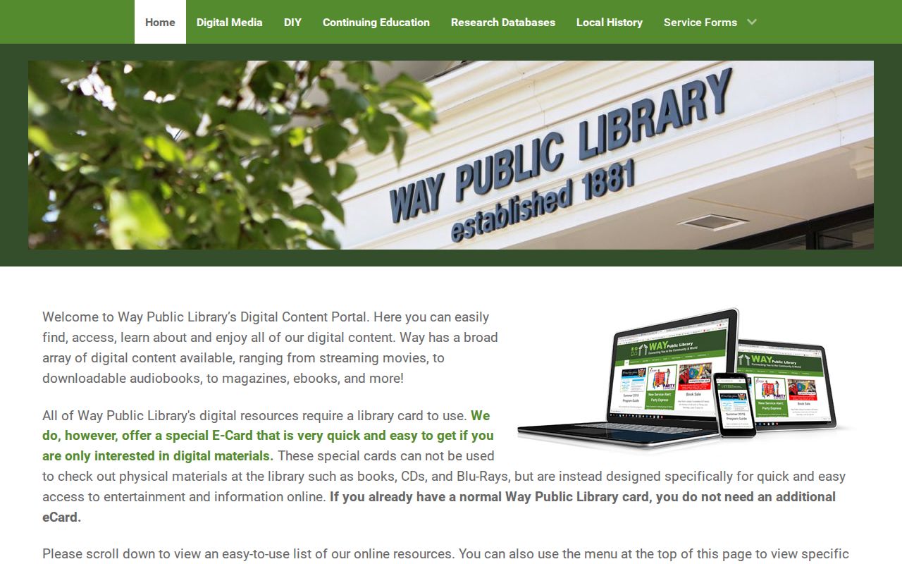 Perrysburg city directory electronic local history resources at Way Library