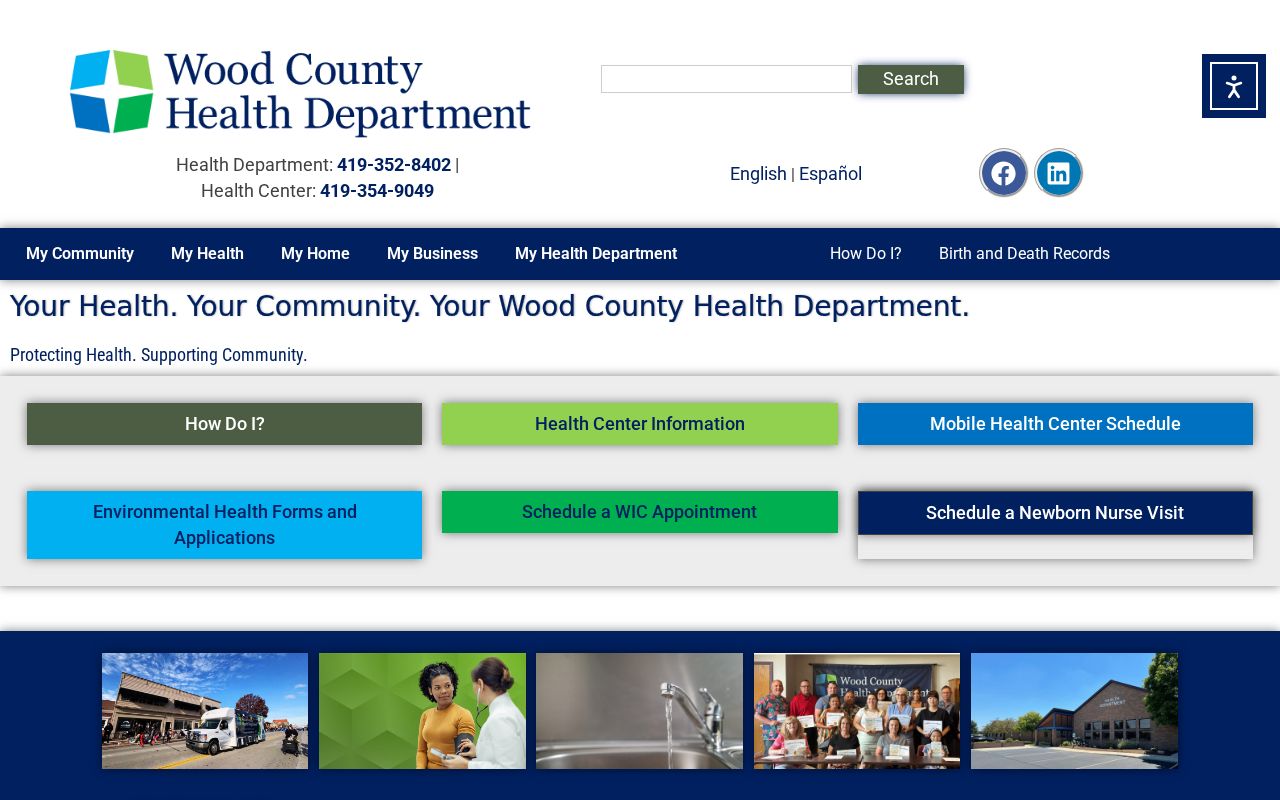 Perrysburg previous residents vital records route through Wood County Health Department